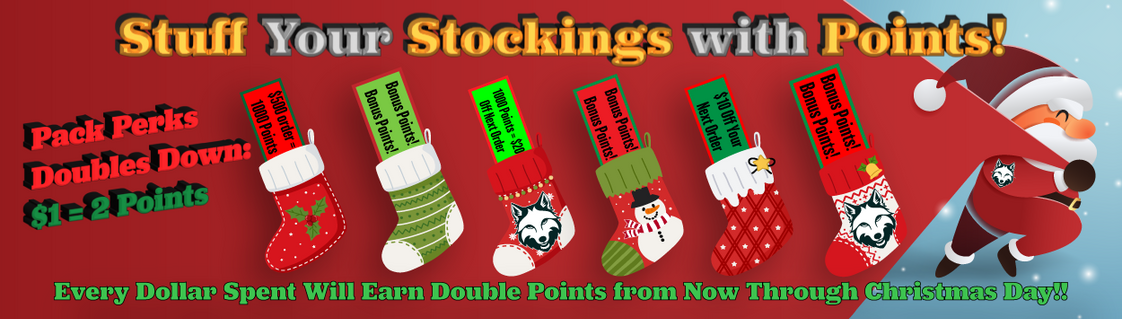 Jingle All the Way to Double Rewards!